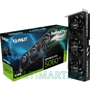 Видеокарта Palit GeForce RTX 5060 Ti Infinity 3 8GB GDDR7 (NE7506T019P1-GB2062S) картинка 11